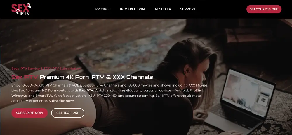 Sex IPTV يقدم متجر IPTV شامل واشتراكات IPTV للكبار تشمل افلام للكبار، افلام للكبار فقط، مسلسلات للكبار، وفيلم للكبار بدقة عالية دون انقطاع